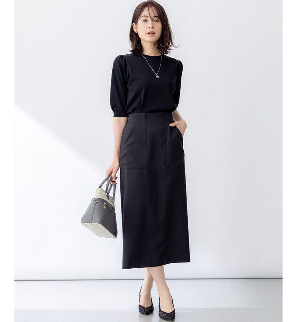 組曲「【WEB限定】オシャクロスタイト スカート」|スカート|