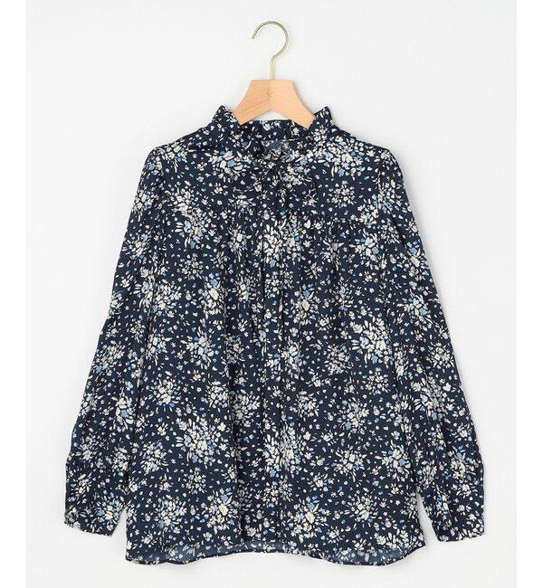 組曲「モザイクフラワープリント ブラウス」|シャツ・ブラウス|