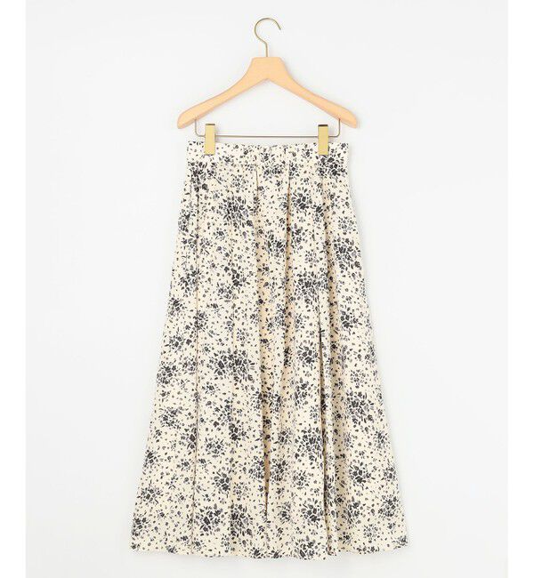 組曲「【先行予約】モザイクフラワープリント スカート」|スカート|