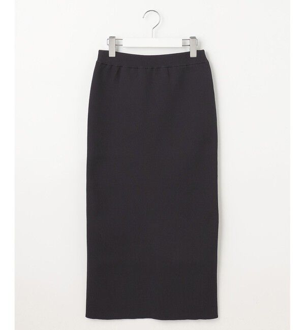 自由区「【洗える】リブストレッチタイト スカート」|スカート|