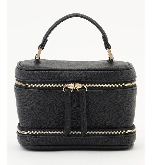 自由区「【WEB限定カラーあり・2WAY】ヴァニティミニ バッグ」|ショルダー・メッセンジャー|ブラック