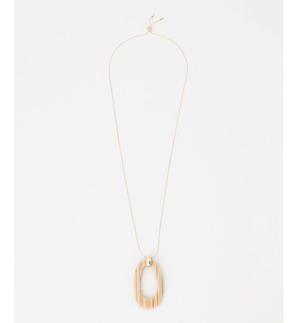 自由区「リバーシブルオーバール ネックレス」|ネックレス|