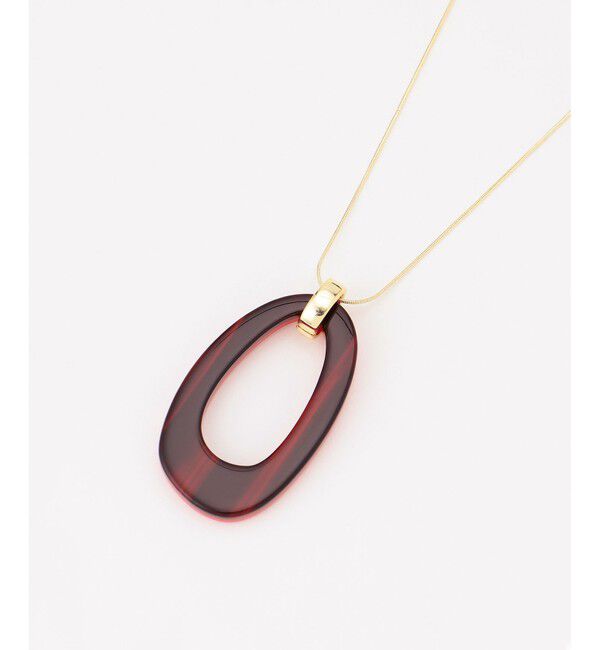 自由区「リバーシブルオーバール ネックレス」|ネックレス|ﾌﾞﾗｳﾝ系(