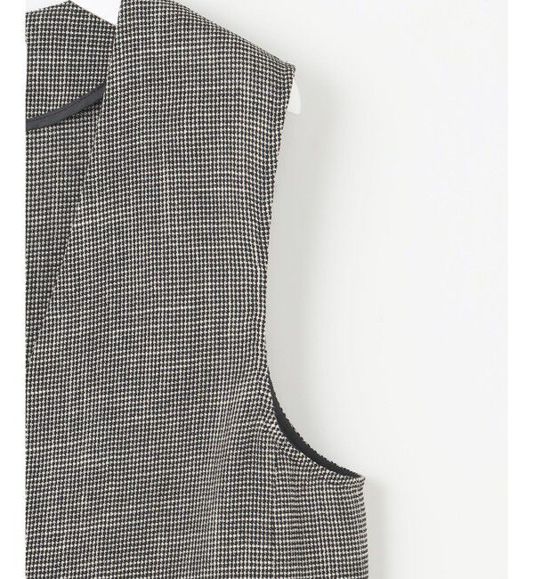 自由区「【洗える】ライトカラミミドル丈 ジレ」|ベスト・ジレ|