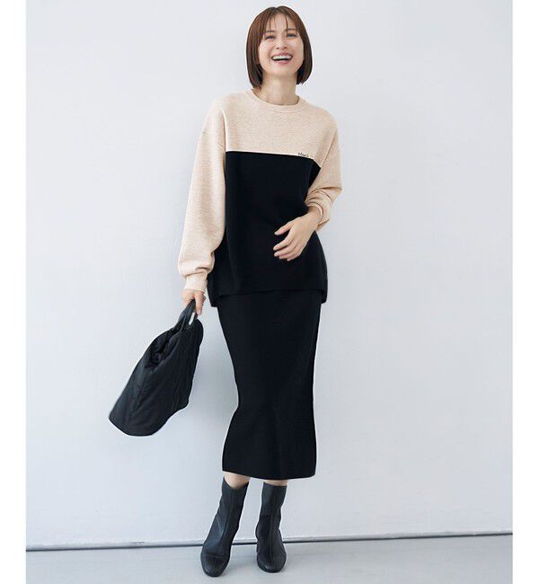 自由区「【カタログ掲載・セットアップ対応・洗える】スムージーニット スカート」|スカート|