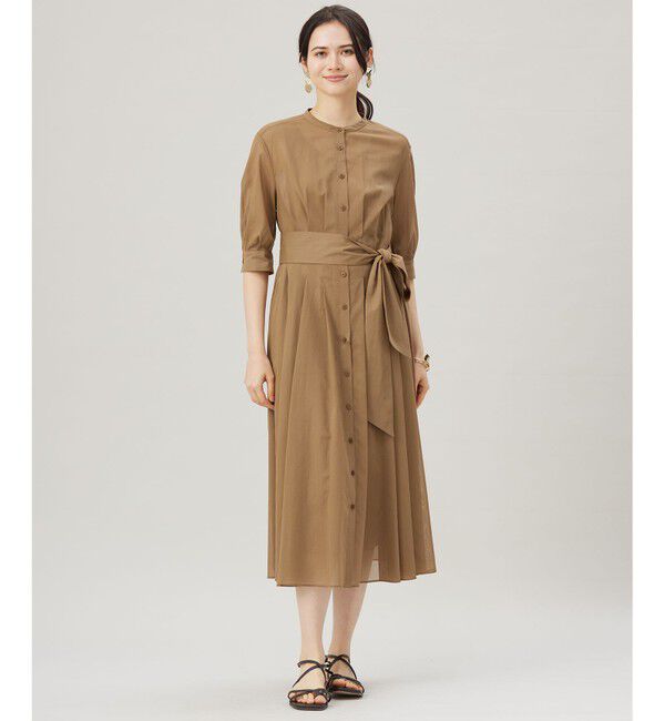 自由区「【洗える】シアー ドレス」|ワンピース|