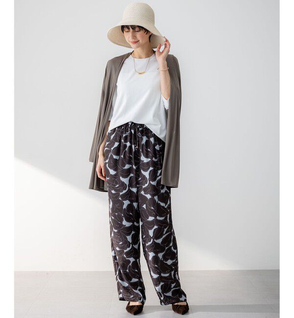 23区「【UVケア/接触冷感】マルチ機能 シアー ロング カーディガン」|カーディガン|