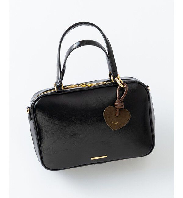 23区「【見上愛さん着用/VERY・FUDGE掲載/新色追加】ボストン バッグ」|ボストンバッグ|ブラック系