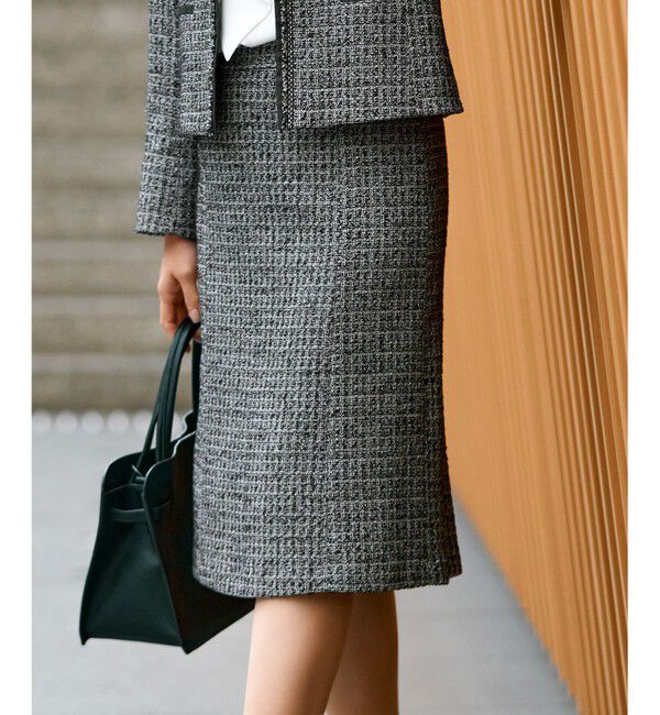 23区「【セットアップ対応】シャインツイードストレッチ スカート」|スカート|ﾌﾞﾗｯｸﾐ