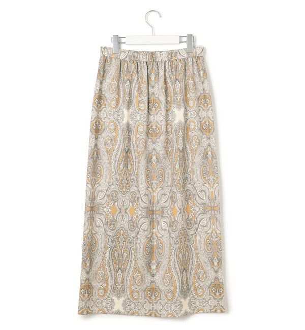 23区「【洗える】Rattiドローイングペイズリープリント スカート」|スカート|
