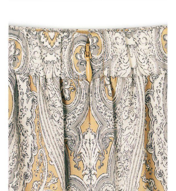 23区「【洗える】Rattiドローイングペイズリープリント スカート」|スカート|