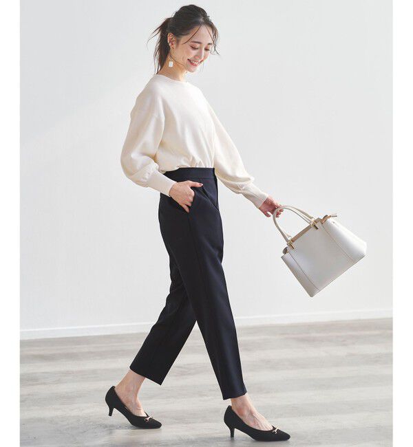 ANY SIS「【洗える】フロントライン ニット」|ニット・セーター|