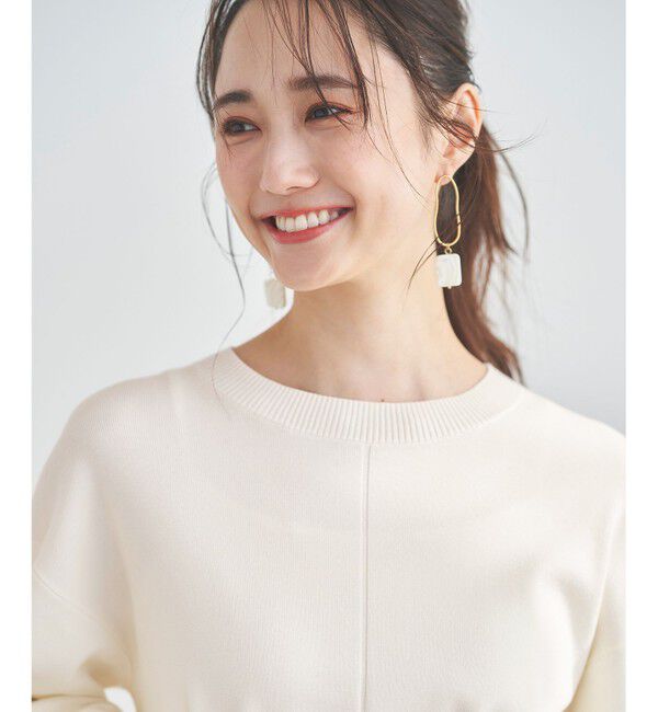 ANY SIS「【洗える】フロントライン ニット」|ニット・セーター|