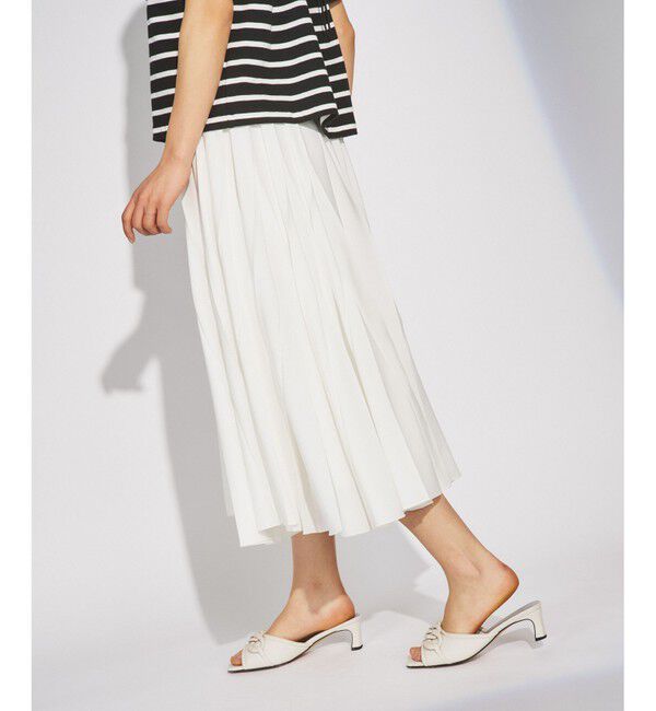 Diagram「タフタマチプリーツスカート」|スカート|ホワイト