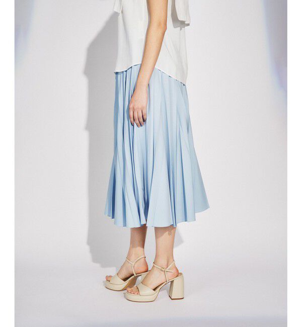 Diagram「タフタマチプリーツスカート」|スカート|ブルー