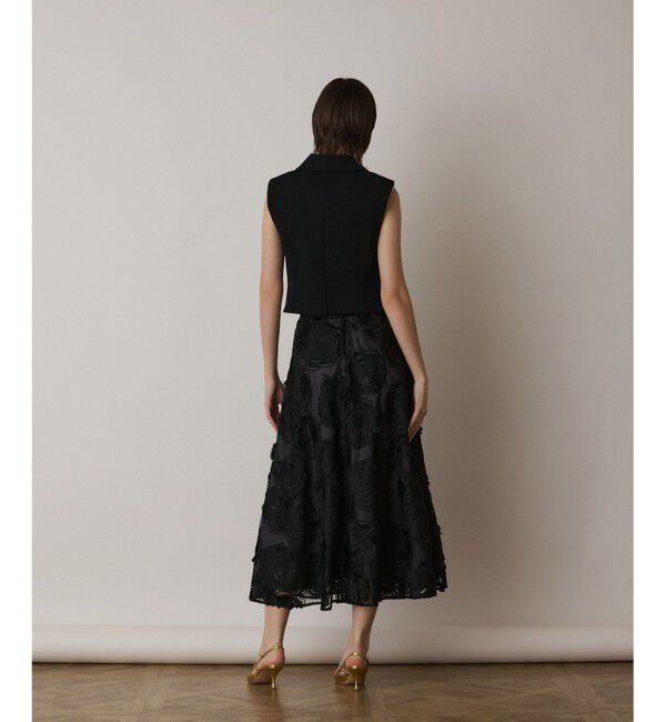 GRACE CONTINENTAL「トリアセジャージジレ」|ベスト・ジレ|