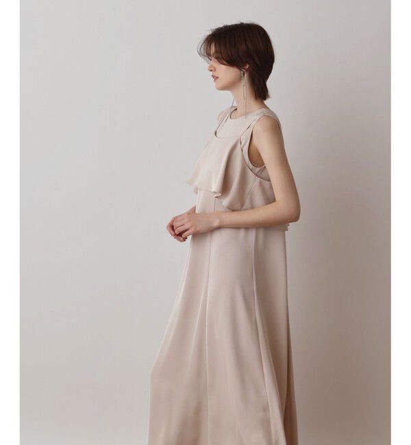 Diagram「サテンレイヤードワンピース」|ワンピース|