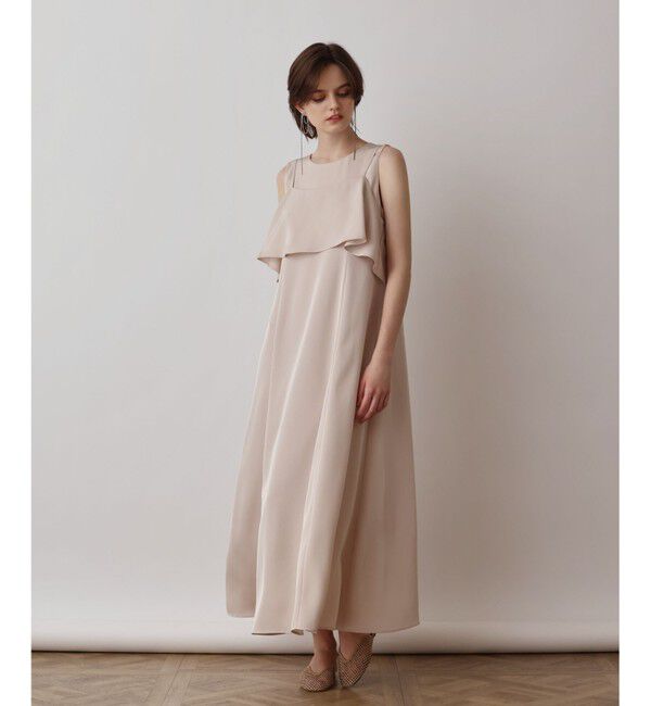 Diagram「サテンレイヤードワンピース」|ワンピース|