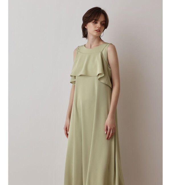 Diagram「サテンレイヤードワンピース」|ワンピース|