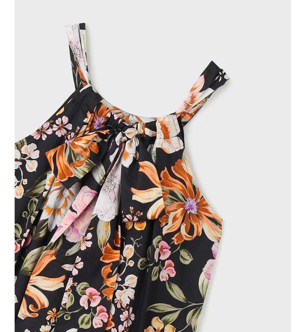 GRACE CONTINENTAL「フラワープリントキャミドレス」|ワンピース|