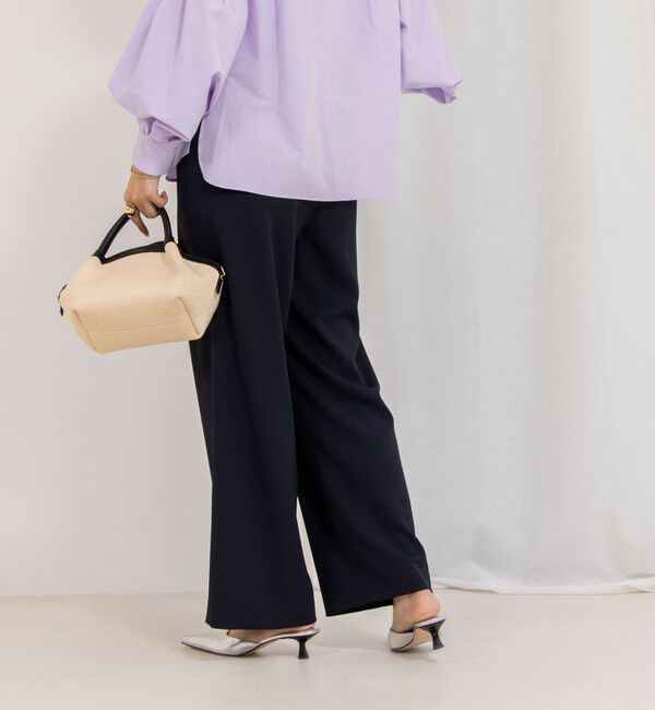 NOLLEY'S「《セットアップ対応》ウォッシャブルツイルイージーパンツ」|その他|