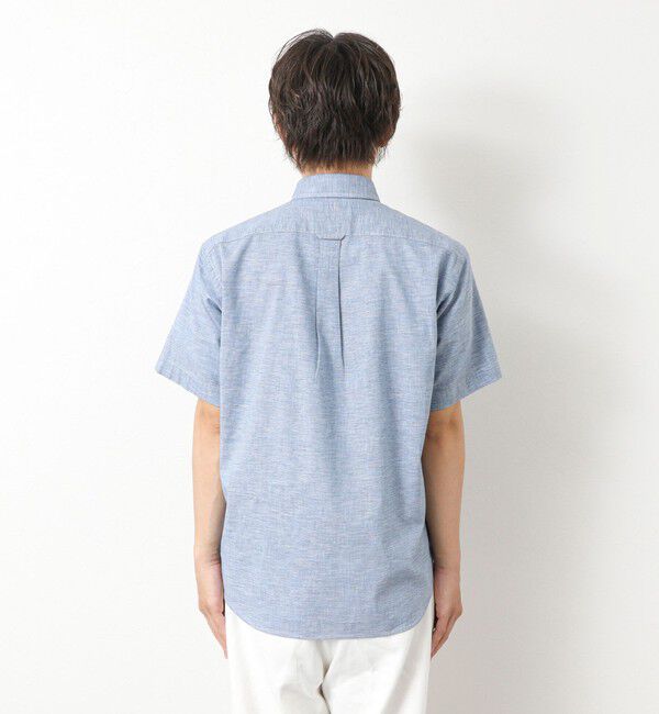 NOLLEY'S goodman「綿麻レギュラーカラー テープシャツ 25SS」|シャツ・ブラウス|