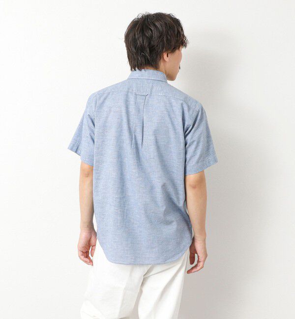 NOLLEY'S goodman「綿麻レギュラーカラー テープシャツ 25SS」|シャツ・ブラウス|