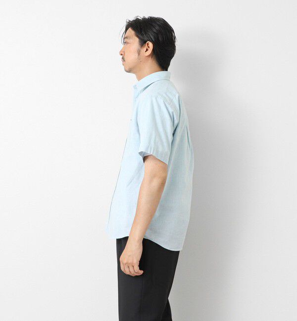 NOLLEY'S goodman「綿麻レギュラーカラー テープシャツ 25SS」|シャツ・ブラウス|