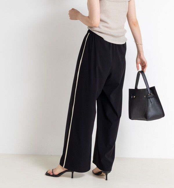 NOLLEY'S sophi「ウォッシャブルサイドライントリコットパンツ」|その他|