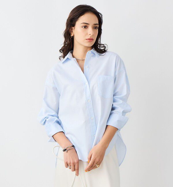 NOLLEY'S sophi「ウォッシャブルOX2WAYシャツ」|シャツ・ブラウス|