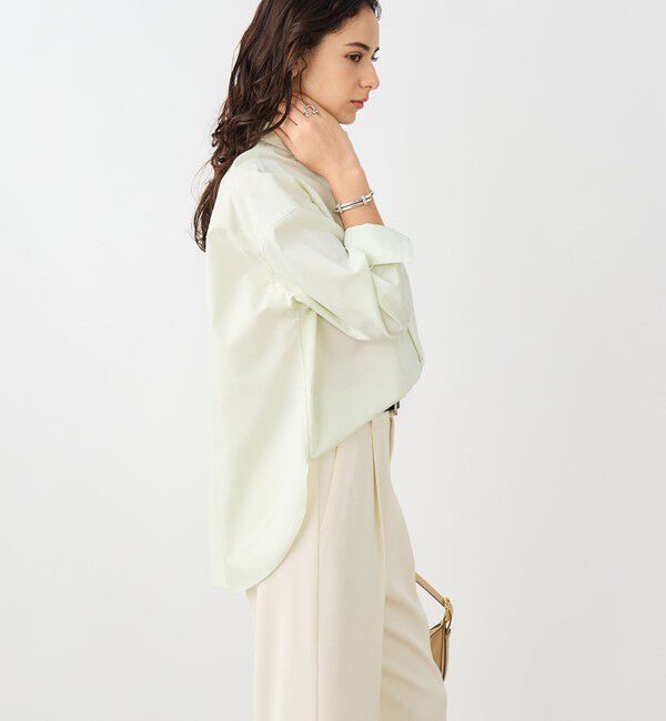 NOLLEY'S sophi「ウォッシャブルOX2WAYシャツ」|シャツ・ブラウス|