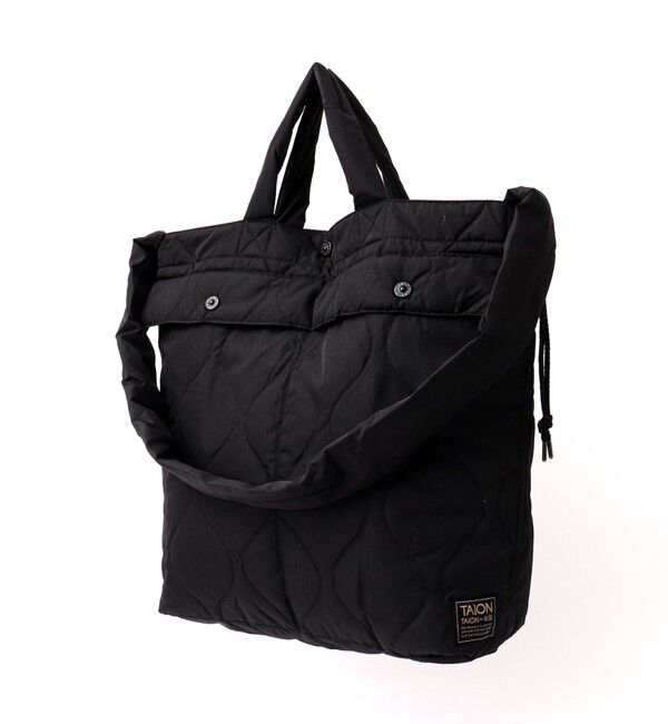 NOLLEY'S goodman「【TAION / タイオン】MILITARY DOWN HELMET SHOULDER BAG」|トートバッグ|ブラック