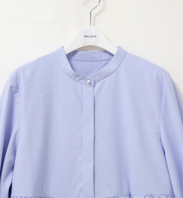 NOLLEY'S「ウォッシャブルイレギュラーヘムブラウス」|シャツ・ブラウス|