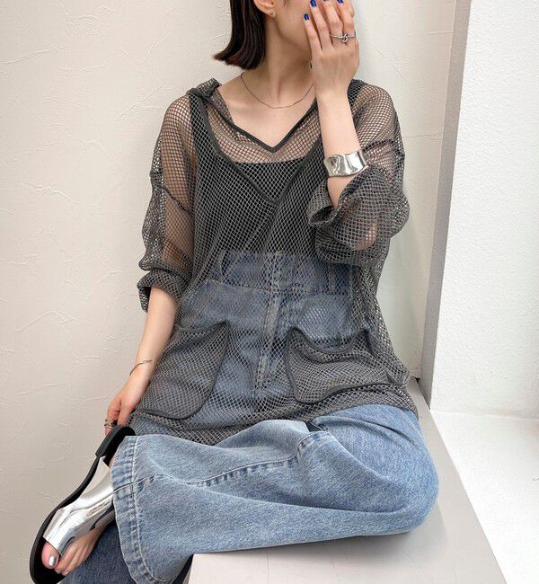 fredy emue「メッシュアノラック」|Tシャツ・カットソー|