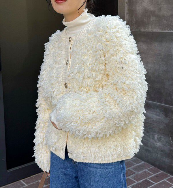 fredy emue「ニットフリンジカーディガン」|カーディガン|