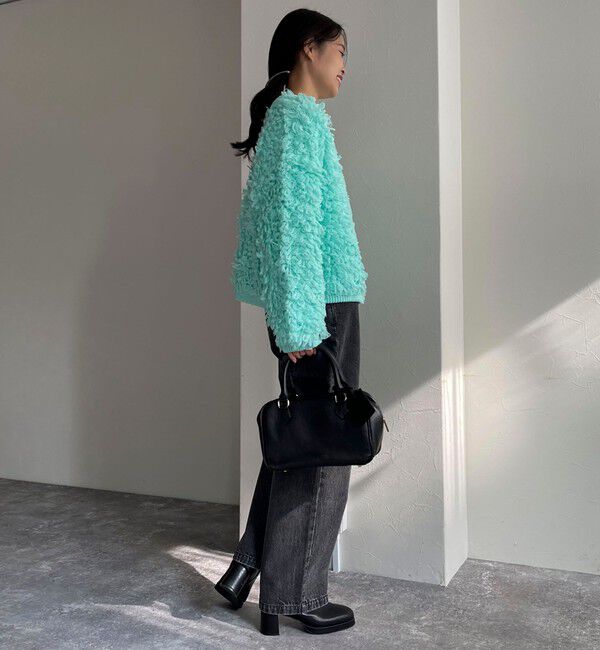 fredy emue「ニットフリンジカーディガン」|カーディガン|