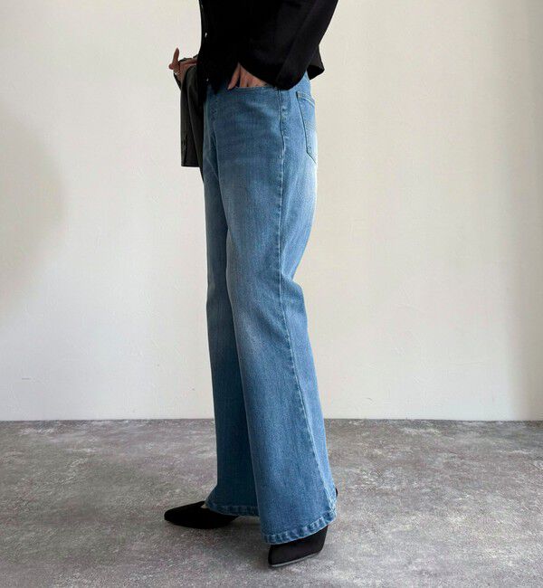 fredy emue「【haru企画】フレアデニムパンツ」|デニム|