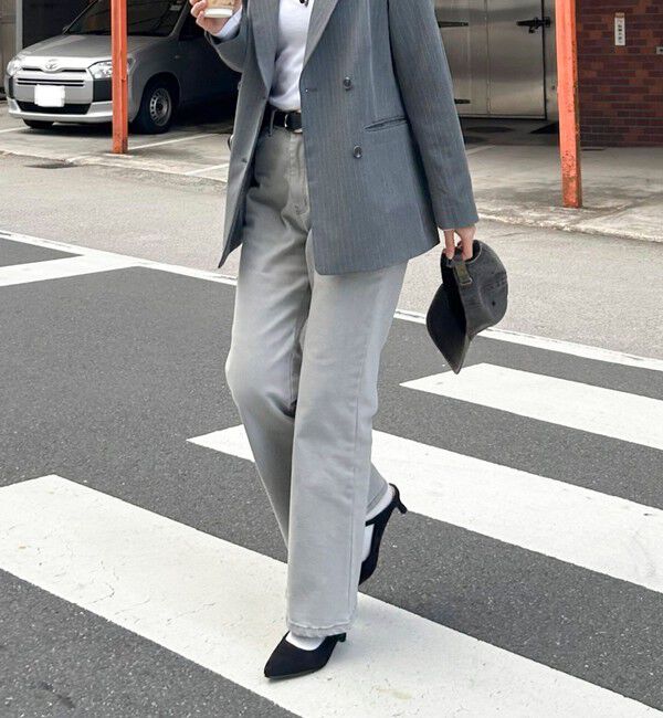 fredy emue「【haru企画】フレアデニムパンツ」|デニム|