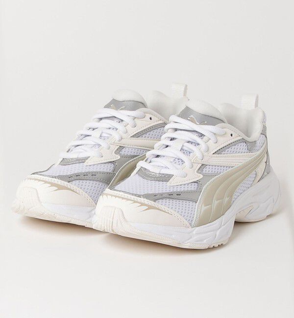fredy emue「【PUMA/プーマ】プーマモーフィックMETALLICウィメンズ」|スニーカー|オフホワイト