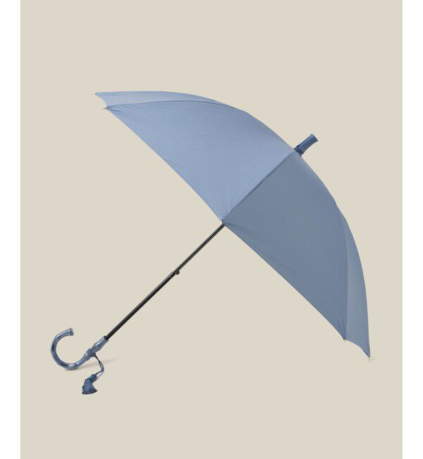 ROPE「【晴雨兼用・高機能】スライド式 ショートバンブーパラソル【UVカット/遮光・遮熱・防水効果】」|傘|