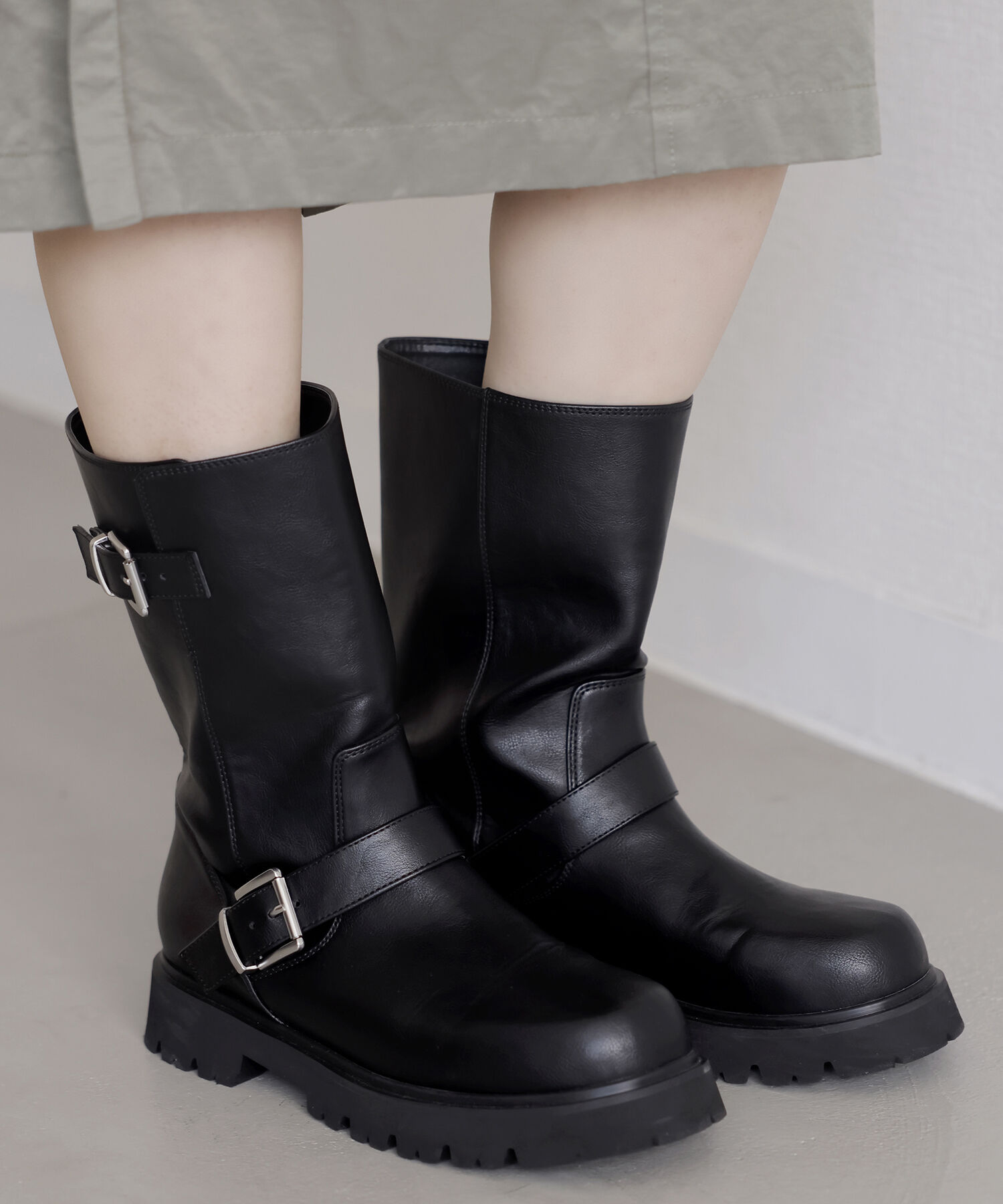 Juze「エンジニアブーツ」|その他|ブラック(01)