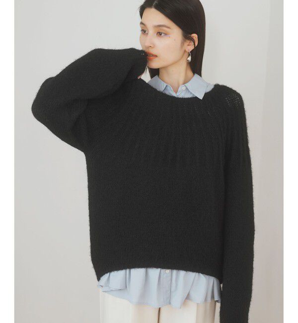 VIS「バックリボンHUGニット」|ニット・セーター|