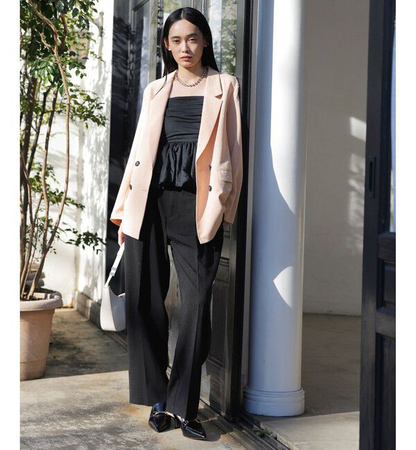 VIS「コサージュ付きバルーンナイロンビスチェ」|その他|