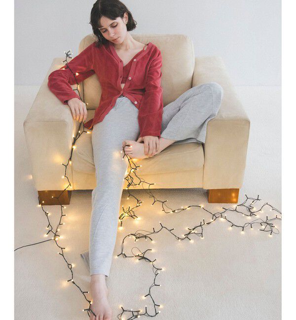 VIS「【Miller】VIS別注モデルベロアルームブラ【洗える】」|キャミソール|