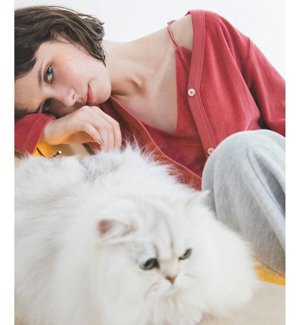 VIS「【Miller】VIS別注モデルベロアルームブラ【洗える】」|キャミソール|