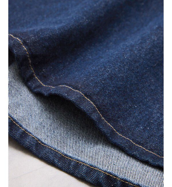 VIS「バックレースアップフレアデニムスカート/イージーケア」|スカート|