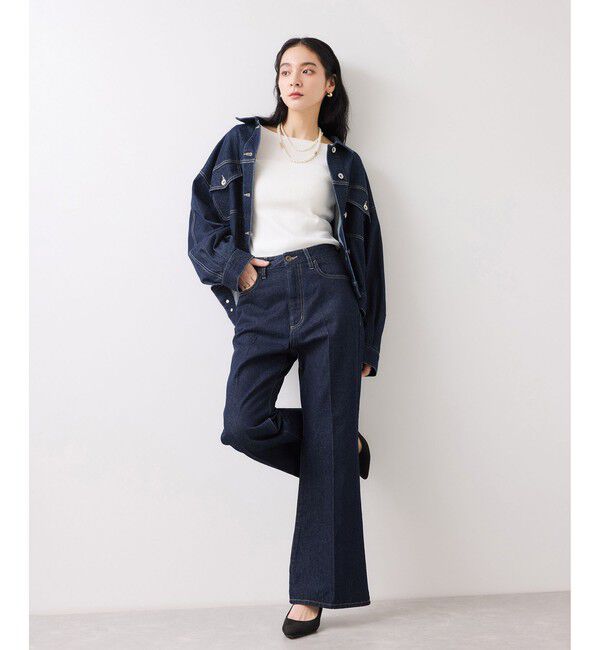 VIS「フレアシルエットデニム」|デニム|