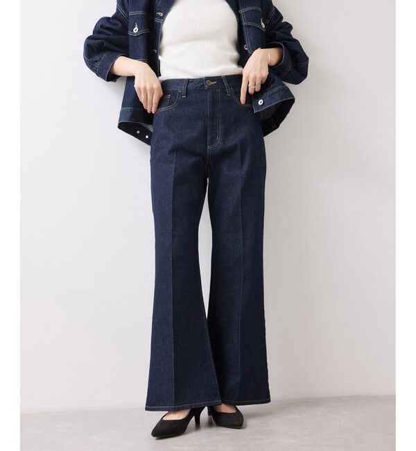 VIS「フレアシルエットデニム」|デニム|