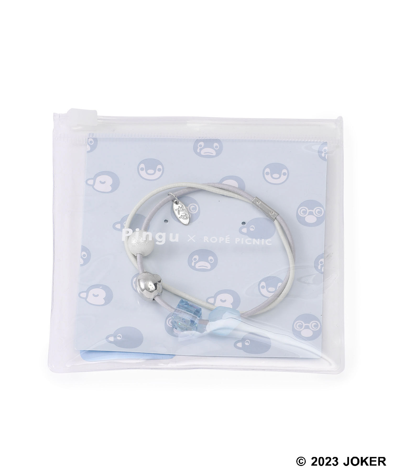 ROPE PICNIC PASSAGE「【Pingu &times; ROPE' PICNIC】ポーチ付きフェイスMIXヘアポニー」|ヘアゴム・シュシュ|