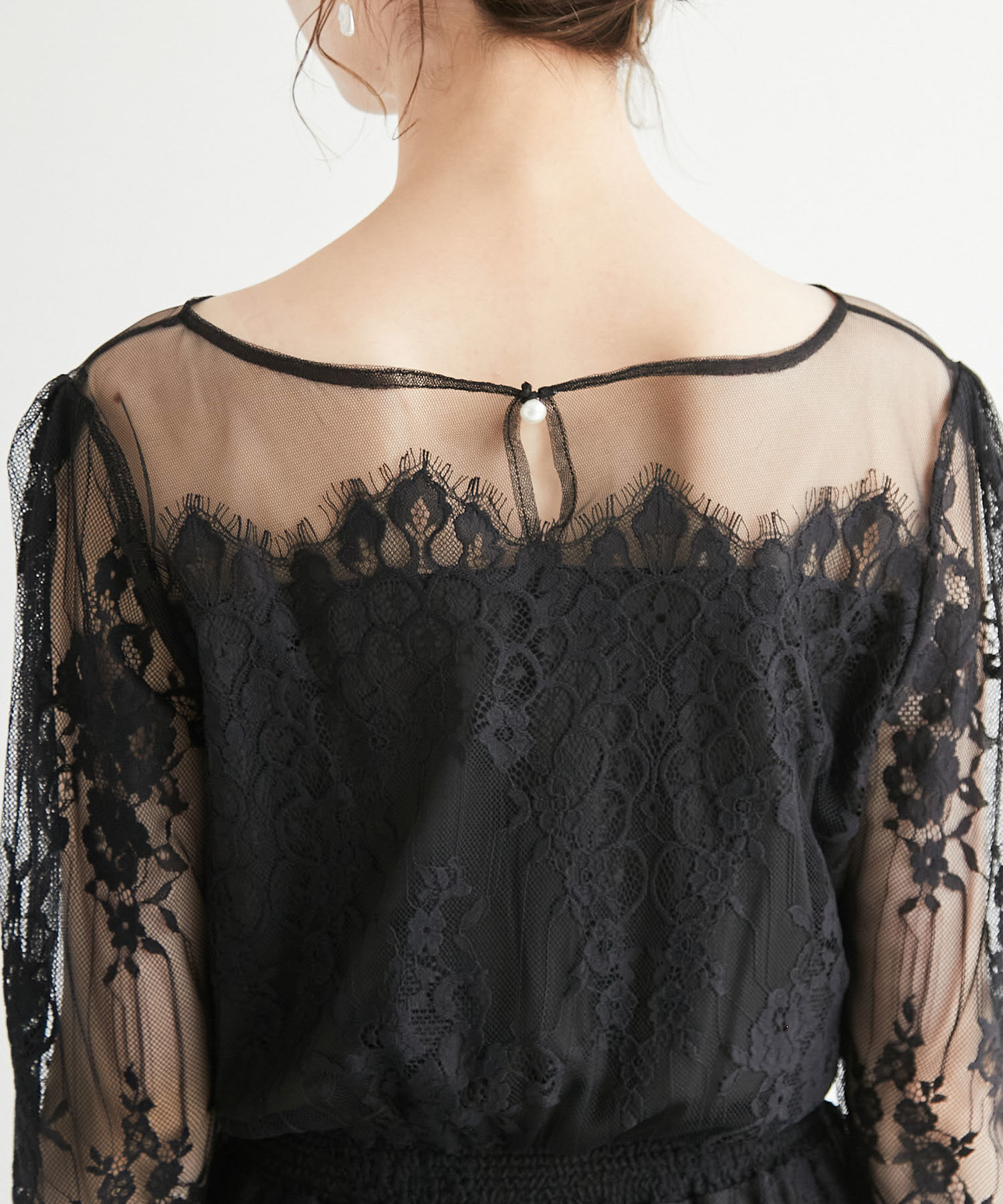 Rope&rsquo;Picnic「【Mon E&rsquo;toile/モンエトワール】【結婚式にも】レースDRESS」|ドレス|